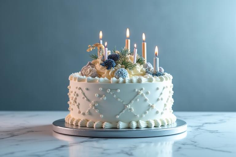 Professional corporate celebration cake